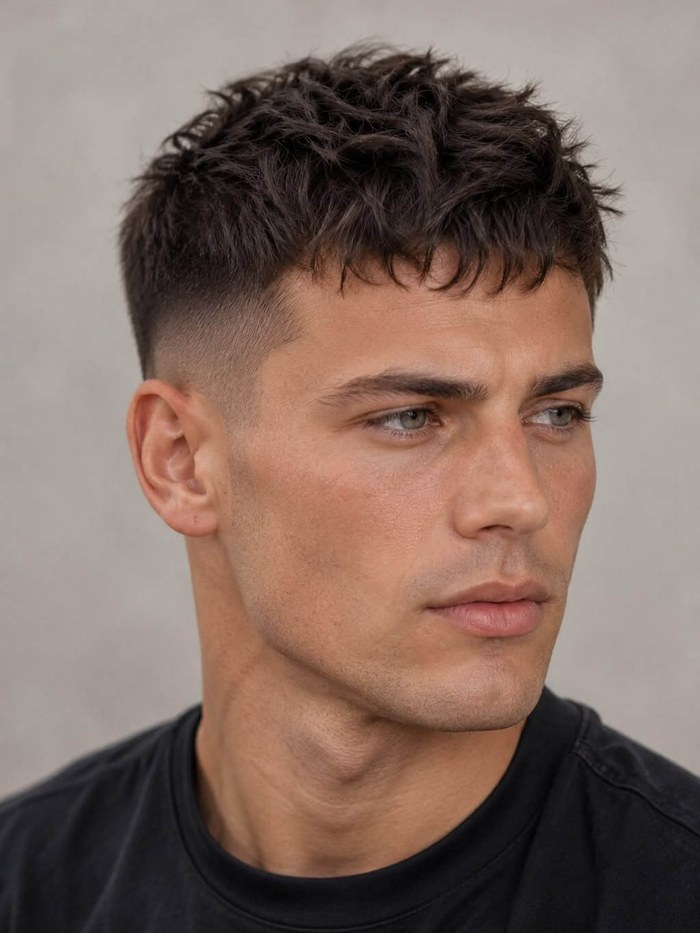 Cheveux lisses, exemple de rendu naturel